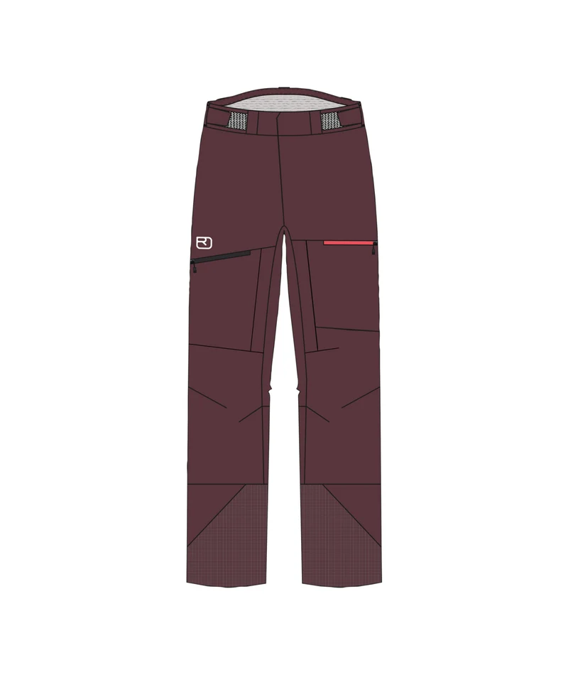ORTOVOX 3L RAVINE SHELL PANTS W - Wetterfeste Damen-Skihose