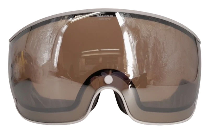 Alpina JUMP 2.0 Varioflex silver Ersatzvisier für alle Jump 2.0 Skihelme