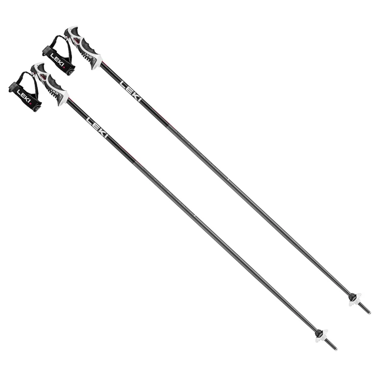 Leki BOLD LITE-S Alpinstöcke black red (110-135 cm) Unisex