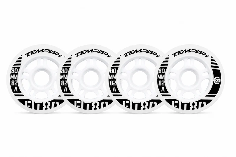 Tempish FIT 80 Inlinerollen 80mm 82A 4er/8er Set Fitness Inline Skates
