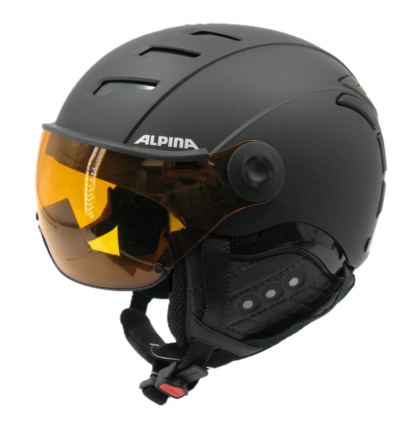 ALPINA JUMP 2.0 Skihelm Visier Helm Gr. 52-54 Snowboard mit Mango VQO Visier