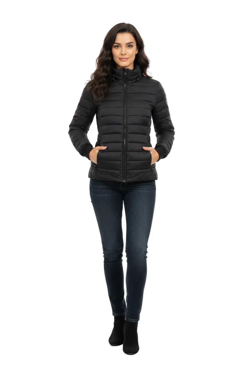 Gemütlich und schick zugleich: Damen-Wintermantel aus Baumwolle für ultimativen Komfort und Stil