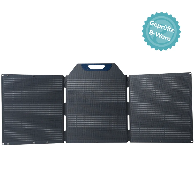 Solarpanel faltbar 150 Wp (Geprüfte B-Ware)