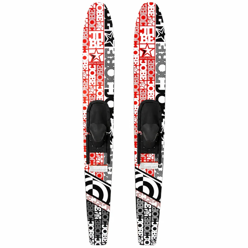 Jobe HEAVY DUTY Combo Wasserski Set 165 cm Neuwertig Freizeit Slalom Ski OG-65