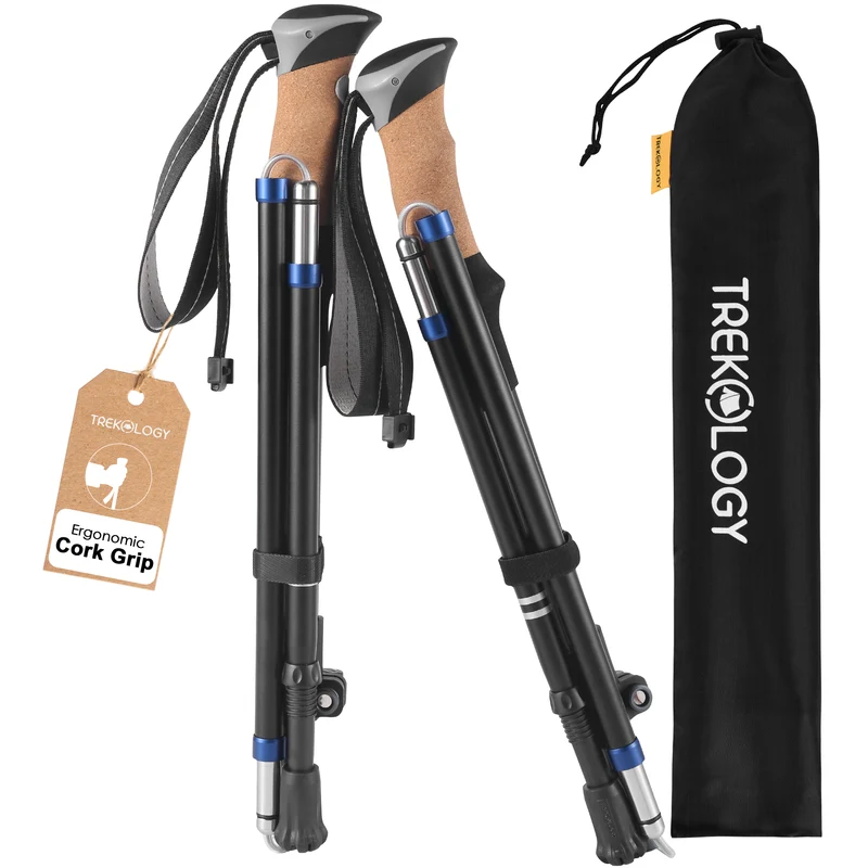 TREKOLOGY TREKZ Cork SE Collapsible Trekking Poles (UK)-sold out