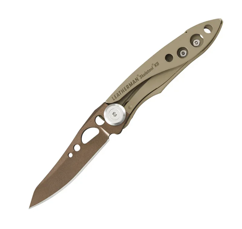 Leatherman Skeletool KB Taschenmesser sandstorm