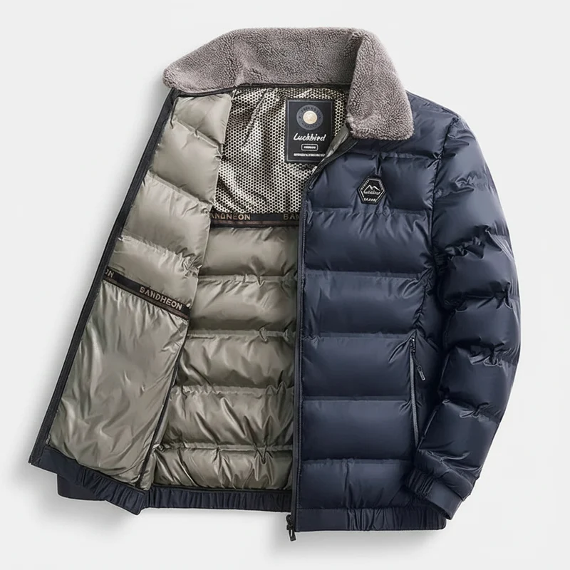 Selbstheizender Winterparka für Herren – Erstklassiger Kälteschutz und hervorragende Wärme