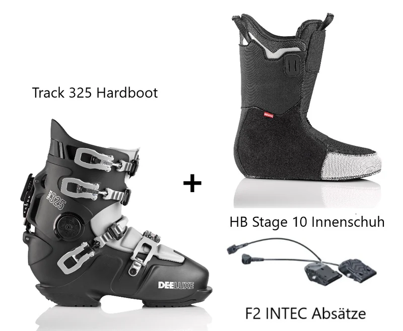 Deeluxe Track 325 Hartboots Optional: HB Stage 10 Innenschuhe + F2