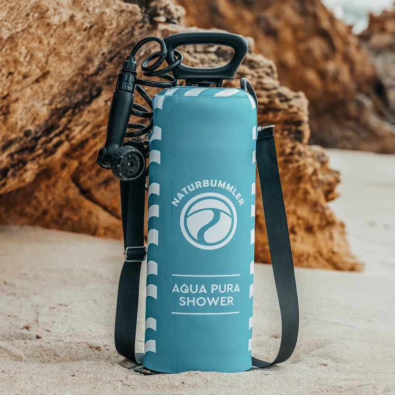 Campingdusche ohne Strom - Aqua Pura 8l