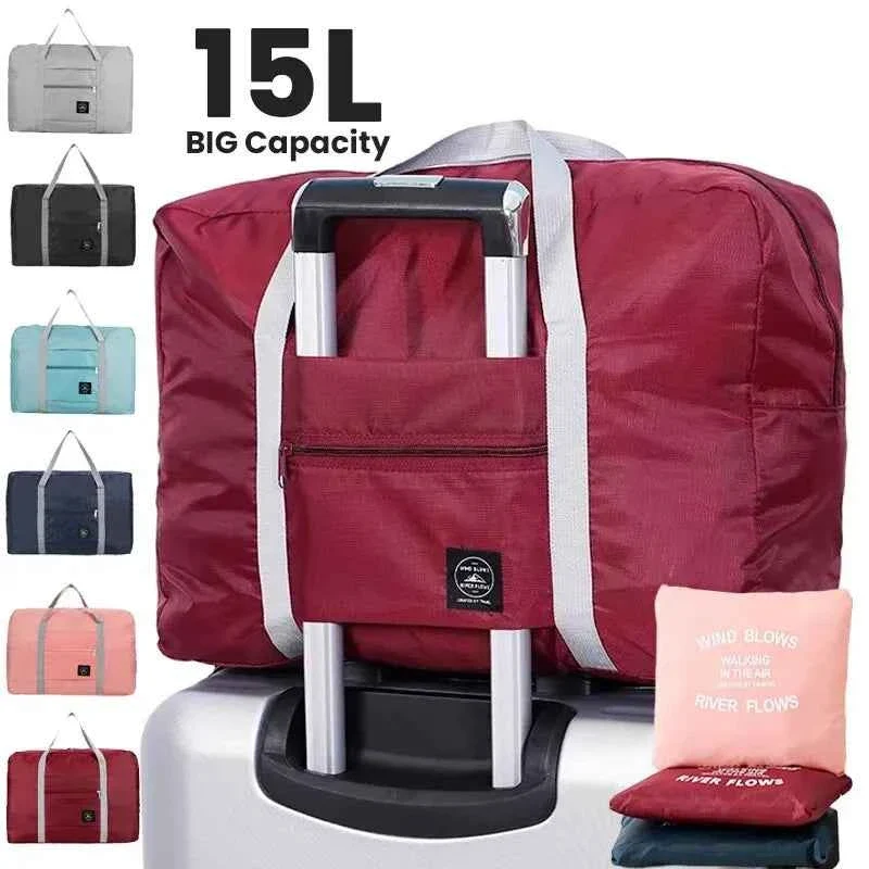 Die ultimative faltbare Reisetasche – perfekt für Flugreisen und Wochenendtrips.
