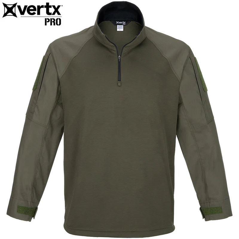 Vertx Pro Combat Shirt Flex Long Sleeve od green