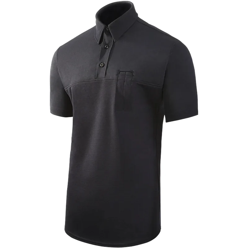 Core Flex Mens Short Sleeve Hybrid Patrol Shirt LAPD Navy