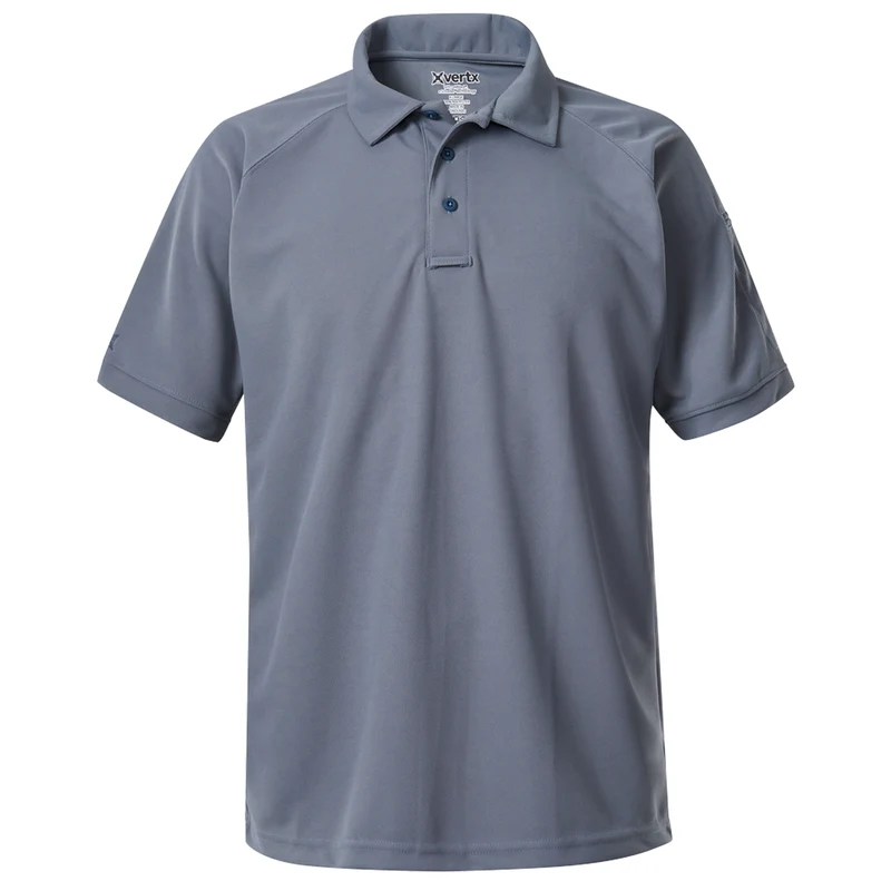 Vertx Mens Coldblack Short Sleeve Polo Shirt grey