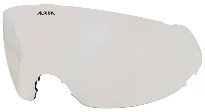 Alpina Alto Visor V (Varioflex) Visier für Alto Ski- oder Snowboarvisierhelm Visierhelm Ski Snowboard Wintersport silver j24
