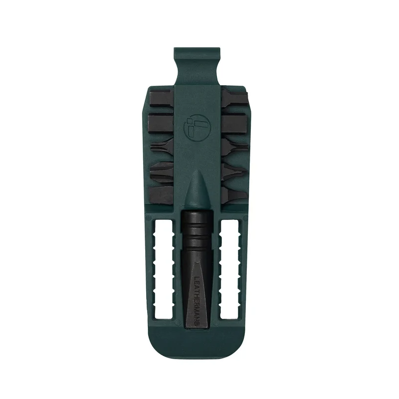 Leatherman Bit Kit #3 mit Bit Driver forest green