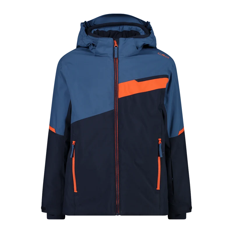 CMP KID JACKET SNAPS HOOD Kinderjacke wetterfest