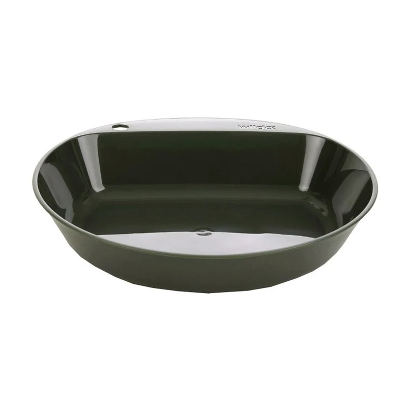 Wildo Camper Plate Deep Outdoor Teller oliv