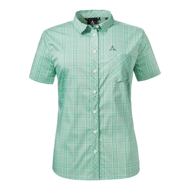 SCHÖFFEL Blouse Burgspitz SH L Wanderbluse kurzarm