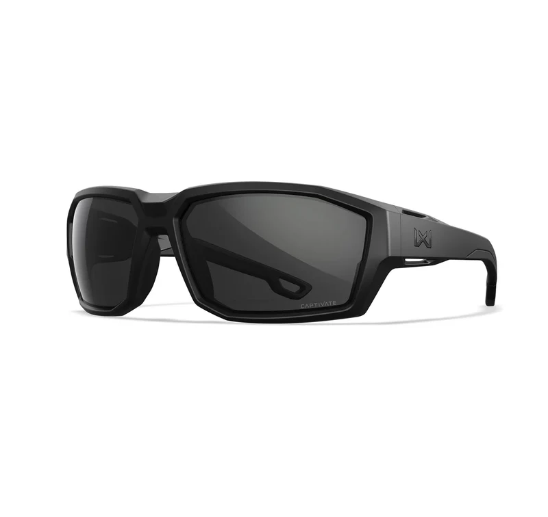 Wiley X WX ALPINE Sonnenbrille black - CAPTIVATE grey