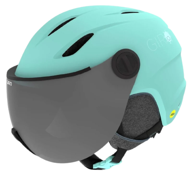 Giro BUZZ MIPS Skihelm mate cool breeze Gr. XS (48,5-52 cm) Kinder