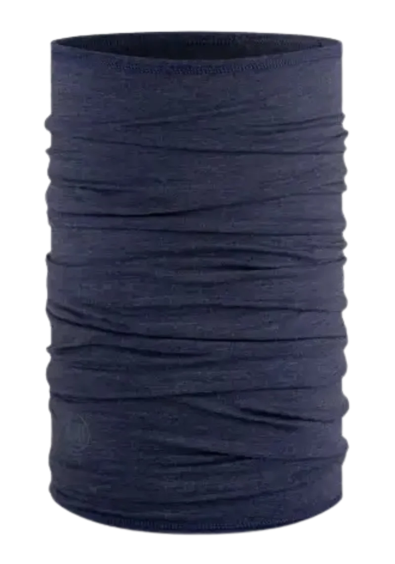 Buff MERINO LIGHTWEIGHT MULTIFUNKTIONSTUCH für Erwachsene solid denim Gr. One Size