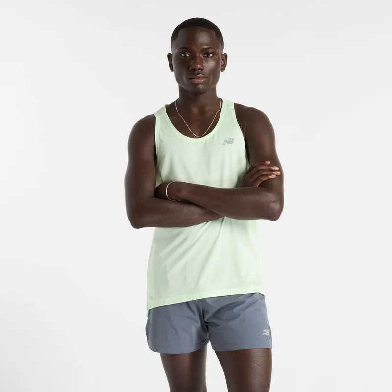 NEW BALANCE Athletics Singlet mit schnelltrocknendem Mesh