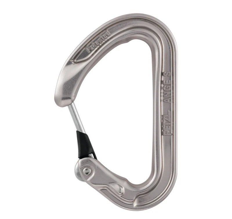 Petzl ANGE S Ultraleicht Karabiner light grey