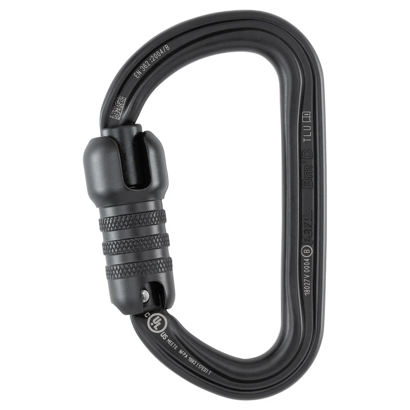 Petzl BmD TRIACT-LOCK Karabiner black