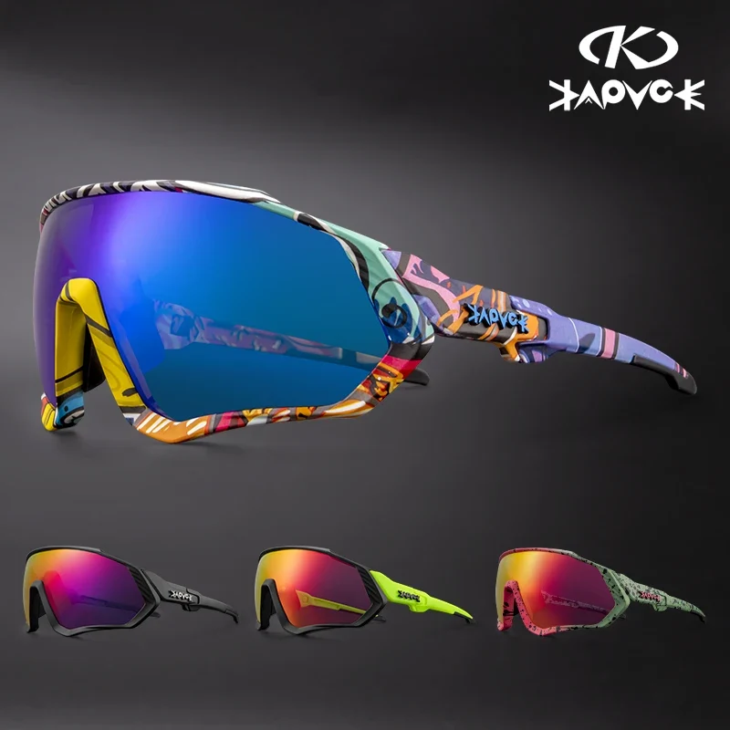 KAPVOE Photochrome polarisierte Sonnenbrille
