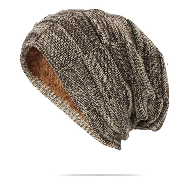Warme Strickmütze