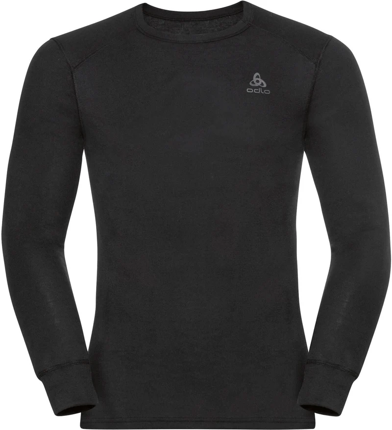 ODLO Herren Unterhemd BL TOP Langarm aus recyceltem Polyester