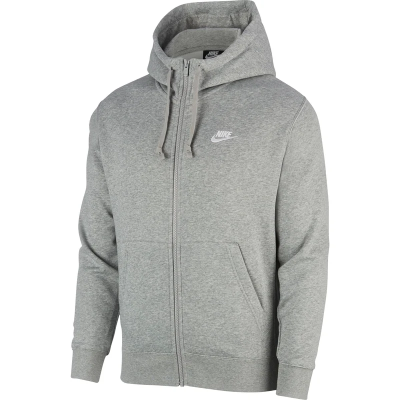 NIKE Herren Sweatjacke Club Fleece mit Kapuze