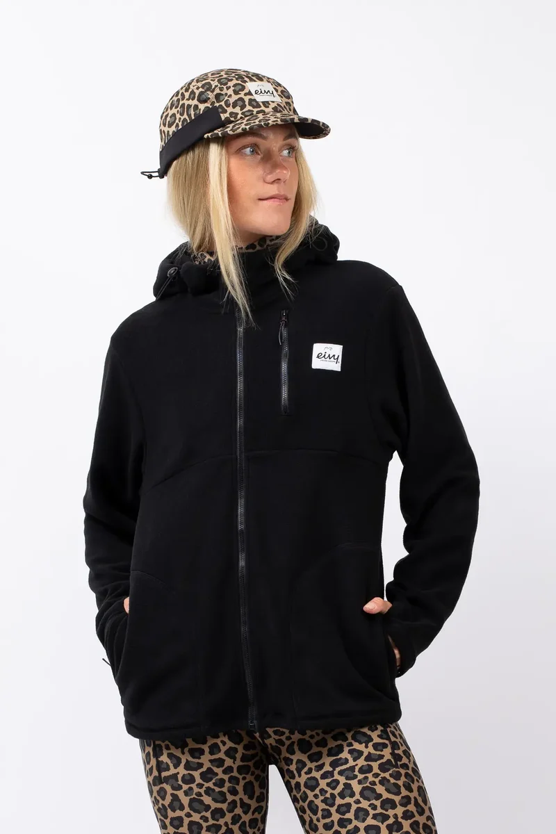 TECHLIGHT ZIPHOOD FLEECE Damen