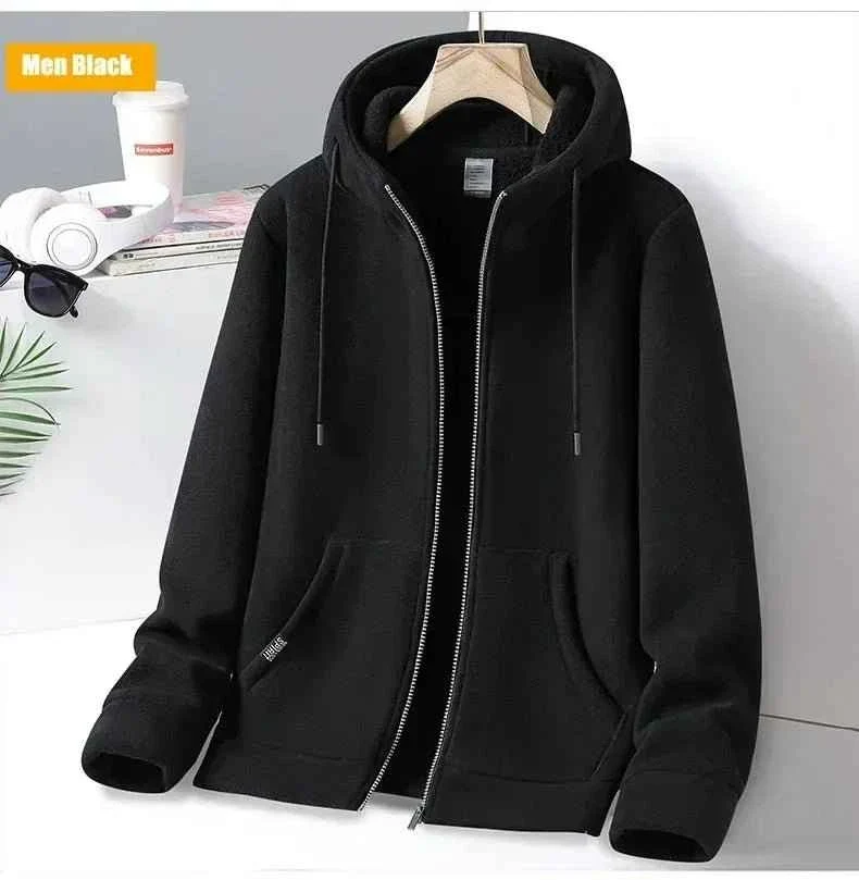Outdoor-Fleecejacke mit Kapuze für Damen und Herren – perfekt für Outdoor-Abenteuer