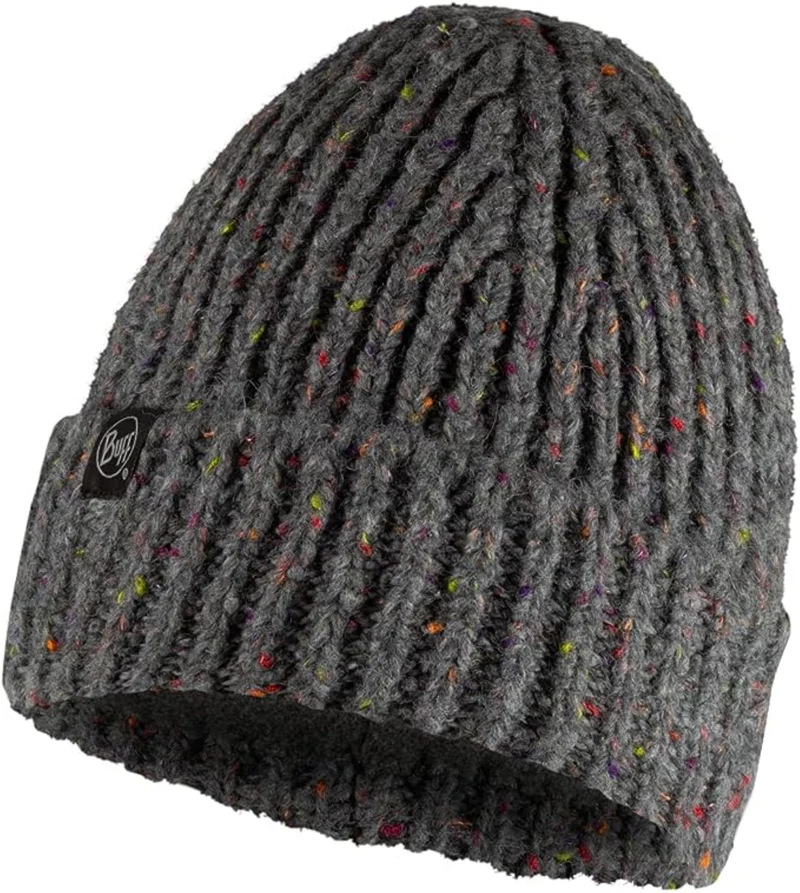 Buff KNITTED & FLEECE BEANIE für Erwachsene kim grey Gr. One Size