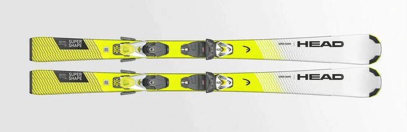Head Supershape SLR Pro 140 cm Kinder Skier + SLR 7.5 GW AC