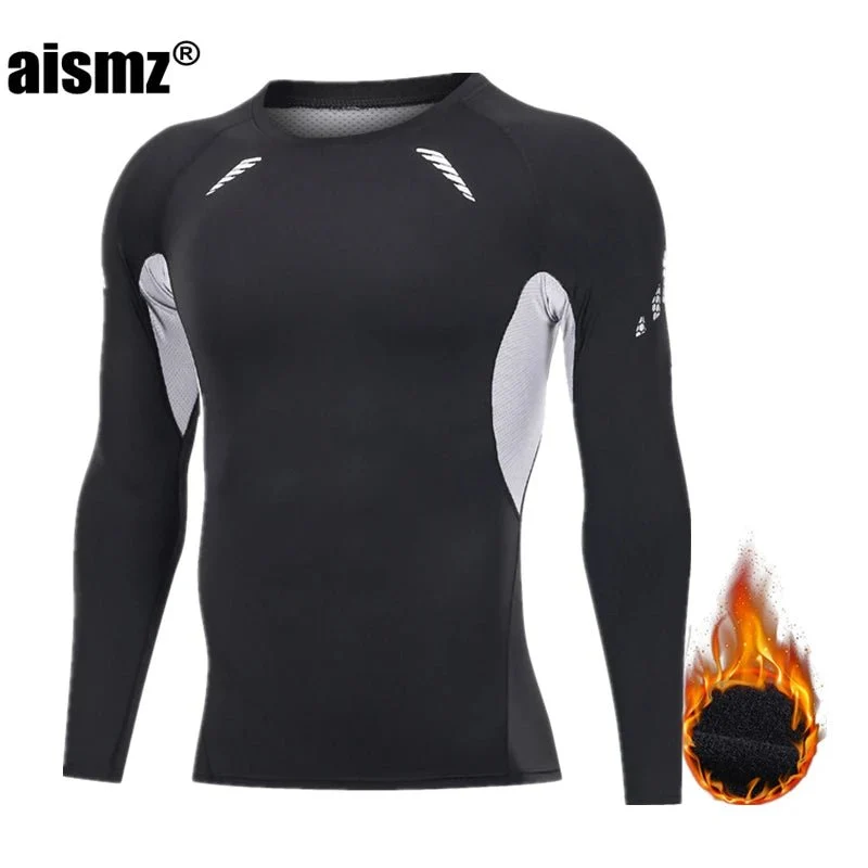 Thermounterwäsche-Set für Herren – Fleece-Sportunterwäsche (erste Schicht)