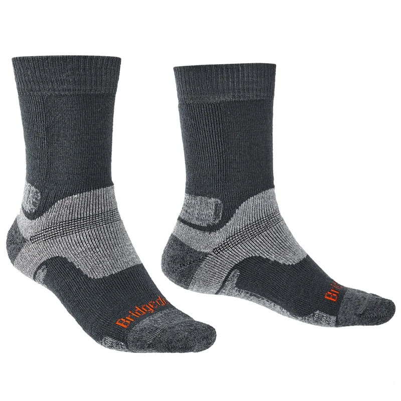 Bridgedale Hike Midweight Trekkingsocken gunmetal