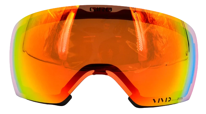 Giro S Goggle Ersatzscheibe für Skibrille Article und Lusi Vivid Ember