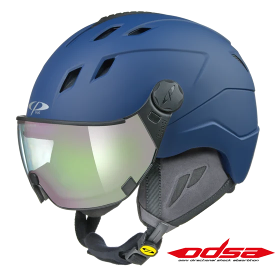 CP CORAO + Ski-Snowboardhelm maritime blue soft touch Unisex