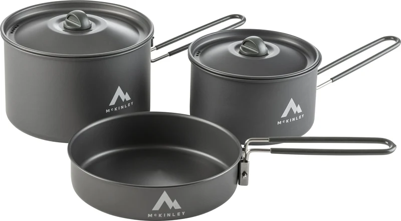 MCKINLEY Kochgeschirr SET MCK232 5-teilig für 2-3 Personen