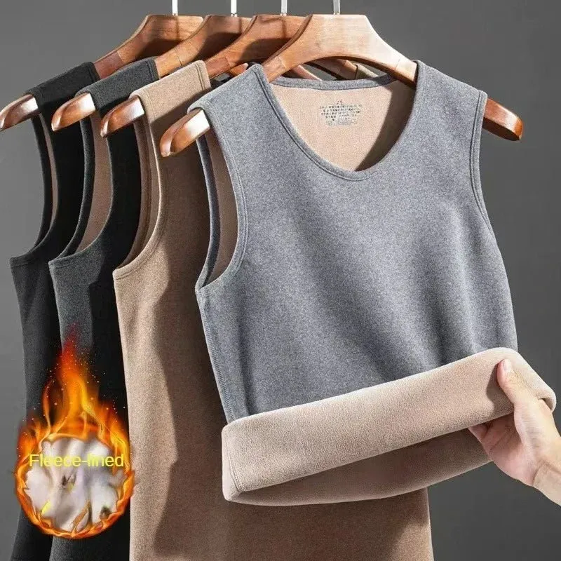 Thermounterwäsche aus Samt für Herren, XL-4XL – Schmale Passform, bequem