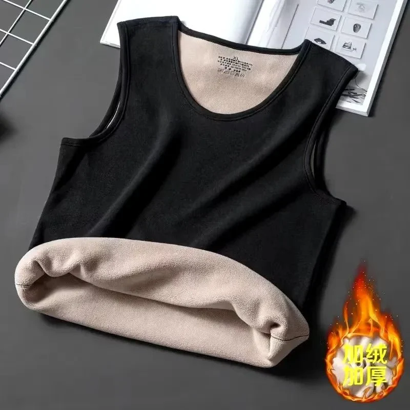 Thermounterwäsche aus Samt für Herren, XL-4XL – Schmale Passform, bequem