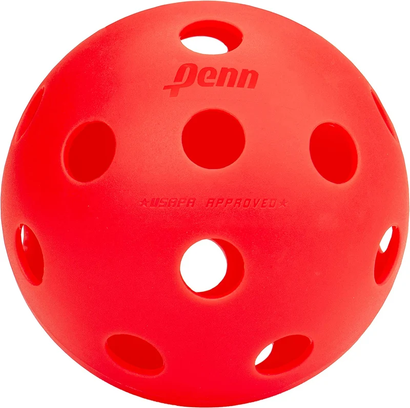 Head Penn 26 Outdoor 3 und 6pcs Pickleball Bälle neon red Outdoor-Ball Racketsport j23