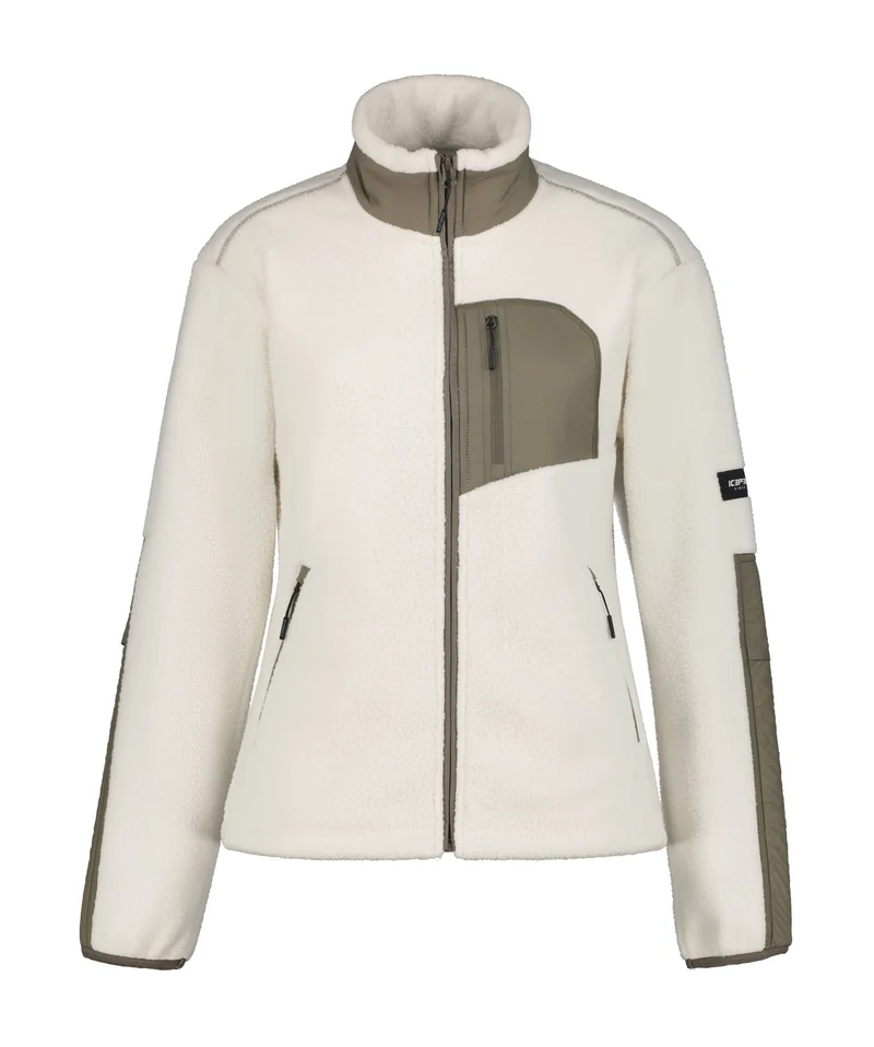 ICEPEAK MILLSTADT Fleecejacke Damen mit Reißverschlusstaschen