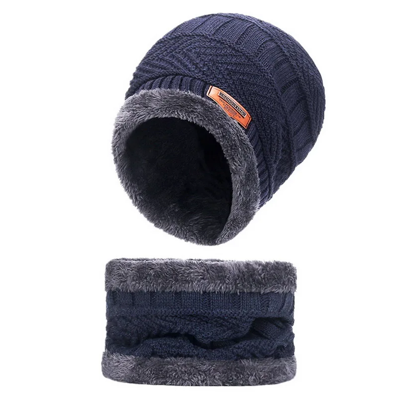 ZHENYUEQI Ski Beanie und Schal Set