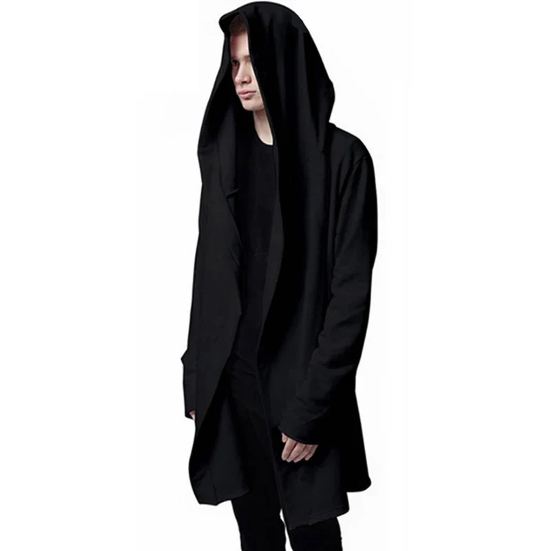 XUANSHOW – Kapuzenpullover mit schwarzem Umhang