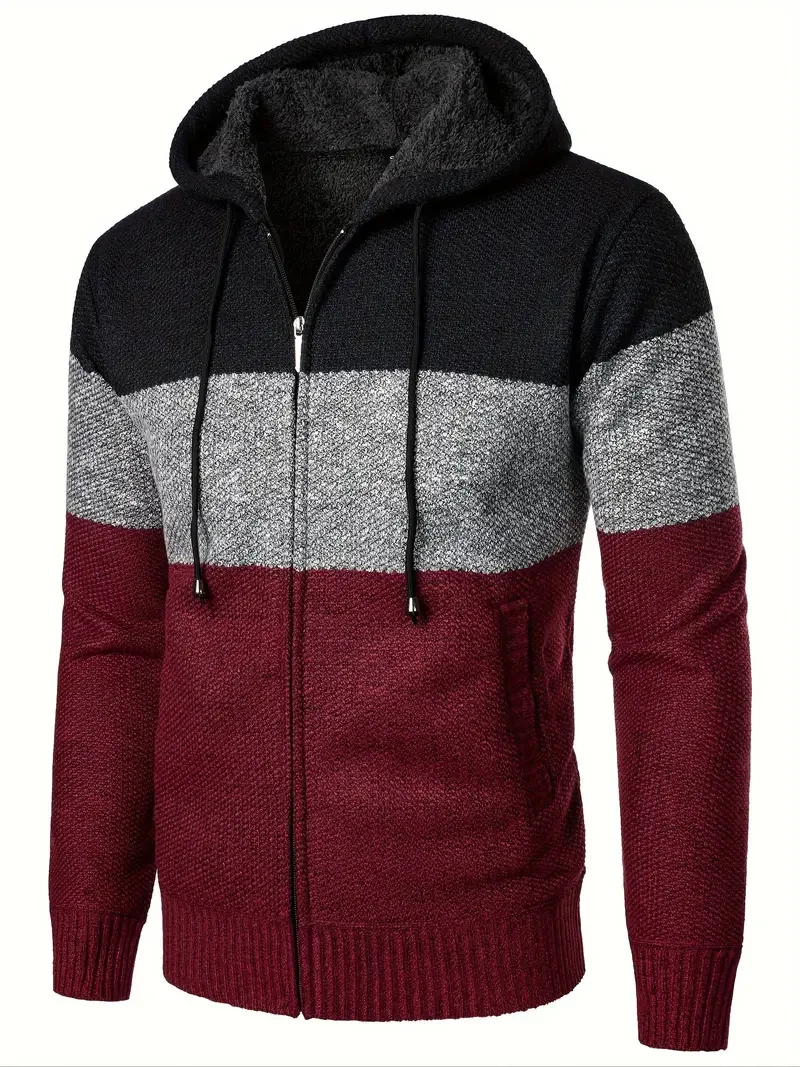 CASUAL Full Zip Hoodie für Herren