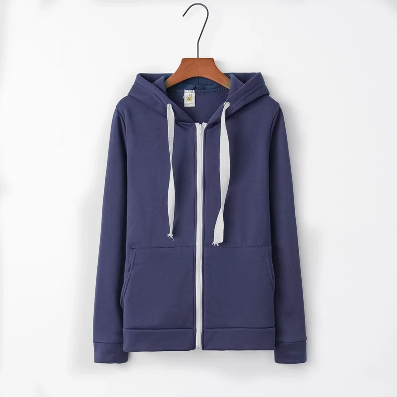 ANZUG-SET Reißverschluss-Kapuzenpullover für Damen