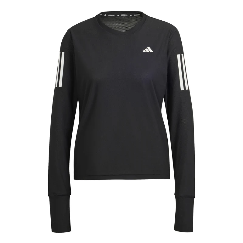 ADIDAS OTR B LS Laufshirt mit recyceltem Polyester